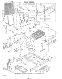 Part Location Diagram of 850391 Whirlpool Air Baffle