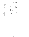 MISCELLANEOUS , LITERATURE AND OPTIONAL Diagram and Parts List for LT5100XSW0  Whirlpool Washer Dryer Combo