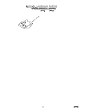MISCELLANEOUS, LIT/OPTIONAL Diagram and Parts List for RUD5000HB0  Roper Dishwasher