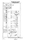 Part Location Diagram of 389245 Whirlpool GEARCASE
