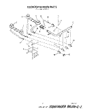 COOKTOP BURNER Diagram and Parts List for S8757^4  Whirlpool Range