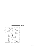 MISCELLANEOUS Diagram and Parts List for LA5668XSW1  Whirlpool Washer