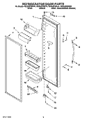 Part Location Diagram of L2307199B Whirlpool DOR-FIP BL