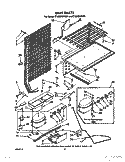 UNIT Diagram and Parts List for ET12CCRWW01  Whirlpool Refrigerator