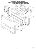 Part Location Diagram of 8523931 Whirlpool PANL-CNTRL
