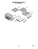 FREEZER SHELF Diagram and Parts List for KSSS48DBX00  KitchenAid Refrigerator