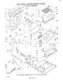 AIR FLOW AND CONTROL, LIT/OPTIONAL Diagram and Parts List for AC2504XM0  Whirlpool Air Conditioner