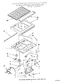 COMPARTMENT SEPARATOR Diagram and Parts List for ET25DMXAN00  Whirlpool Refrigerator