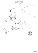 SECTION Diagram and Parts List for EH150FXGW05  Whirlpool Freezer