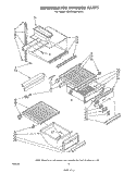 Part Location Diagram of 532484 Whirlpool SUPPORT, SHELF