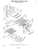 REFRIGERATOR INTERIOR , OPTIONAL Diagram and Parts List for ED25SM1LWR1  Whirlpool Refrigerator