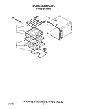 OVEN LINER Diagram and Parts List for KEBI141XBL0  KitchenAid Wall Oven