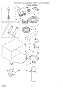 OPTIONAL Diagram and Parts List for ACM124XK0  Whirlpool Air Conditioner