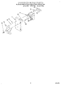 CONVECTION FAN, OPTIONAL Diagram and Parts List for KEBS107YAL0  KitchenAid Wall Oven
