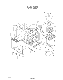 Part Location Diagram of 4343203 Whirlpool Spring, Oven Door
