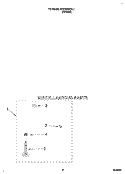 MISCELLANEOUS Diagram and Parts List for KAWE578BAL1  KitchenAid Washer
