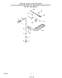 UPPER OVEN BURNER Diagram and Parts List for 1835W1A  Roper Range