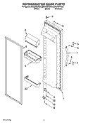 Part Location Diagram of L2323863S Whirlpool DOR-FIP Stainless Steel