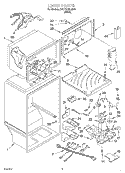 Part Location Diagram of 4388739 Whirlpool DISCONTINUED