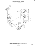 WATER SYSTEM Diagram and Parts List for LA9800XKW2  Whirlpool Washer