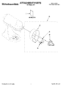 Part Location Diagram of WP107866 Whirlpool Bowl