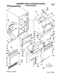 CABINET LINER AND DOOR, LIT/OPTIONAL Diagram and Parts List for KUIS185EAL0  KitchenAid Ice Maker