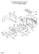 DISPENSER FRONT Diagram and Parts List for KSBS20QEWH2  KitchenAid Refrigerator