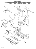 UNIT PARTS Diagram and Parts List for GB2SHTXTT11  Whirlpool Refrigerator