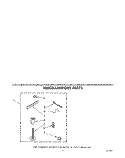 MISCELLANEOUS Diagram and Parts List for LA5460XTW1  Whirlpool Washer