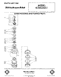 SECTION Diagram and Parts List for KCDS250S1  KitchenAid Food Waste Disposer