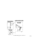 WATER SYSTEM Diagram and Parts List for LA3400XTW1  Whirlpool Washer