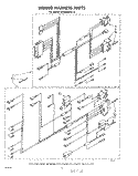 WIRING HARNESS , LIT/OPTIONAL Diagram and Parts List for MW8650XL0  Whirlpool Microwave