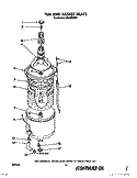 TUB AND BASKET Diagram and Parts List for LT5100XVW0  Whirlpool Washer Dryer Combo