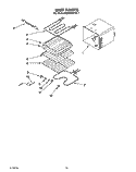 UNIT Diagram and Parts List for KEBS246YBL1  KitchenAid Wall Oven