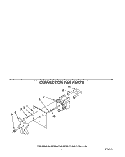 CONVECTION FAN Diagram and Parts List for KEMS377XBL0  KitchenAid Microwave Oven Combo
