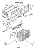 Part Location Diagram of 852208 Whirlpool HANDLE-LVR