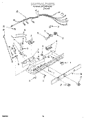 CONTROL, OPTIONAL Diagram and Parts List for 4YED22PQFN02  Whirlpool Refrigerator