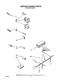 WIRING HARNESS Diagram and Parts List for WU6850V1  Roper Dishwasher