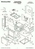 Part Location Diagram of W10194389 Whirlpool VENT-OVEN