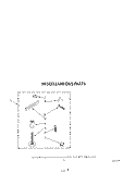MISCELLANEOUS Diagram and Parts List for KAWE560WAL0  Whirlpool Washer