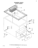SECTION Diagram and Parts List for EH180FXKN2  Whirlpool Freezer