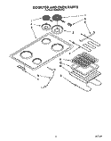 SECTION Diagram and Parts List for RS363PXYH2  Whirlpool Range