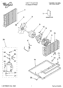 SECTION Diagram and Parts List for ACU104XJ0  Whirlpool Air Conditioner