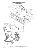 CONTROL PANEL , LITERATURE AND OPTIONAL Diagram and Parts List for KUDA22ST0  KitchenAid Dishwasher