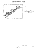 SECTION Diagram and Parts List for RC8400XKW1  Whirlpool Cooktop