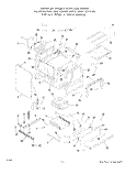 OVEN DOOR Diagram and Parts List for 1873^1A  Whirlpool Range
