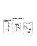 WATER SYSTEM Diagram and Parts List for AL4132VL1  Whirlpool Washer