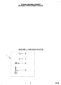 MISCELLANEOUS Diagram and Parts List for LSR6132DZ0  Whirlpool Washer
