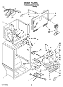 Part Location Diagram of 2210489 Whirlpool Thermostat Control