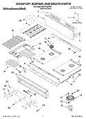 Part Location Diagram of W10157522 Whirlpool Control Panel Frame - Stainless